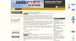 Desktop Screenshot of americanlyyours.com